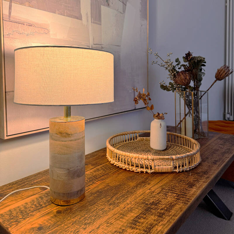 Image of Khudi & Khora Lotus Table Lamp