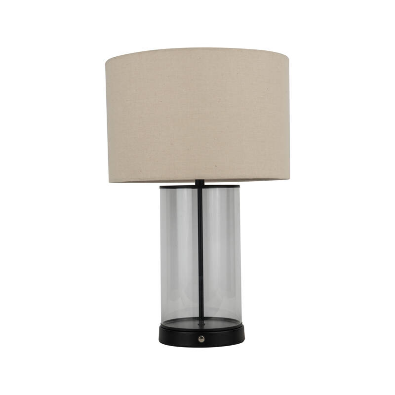 Image of Edit Echo USB Rechargeable Glass Touch Table Lamp