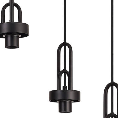 Image of Carolynn 3 Light Cluster Ceiling Pendant Lamp Holder