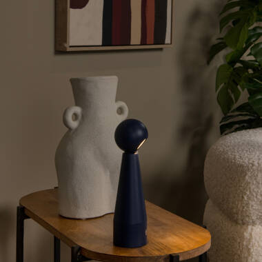 Image of Lucide Ipsos USB Rechargeable LED Touch Table Lamp