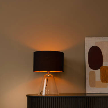 Image of Lucide Campana 529 Glass Table Lamp