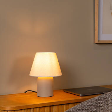 Image of Lucide Macia Ceramic Table Lamp