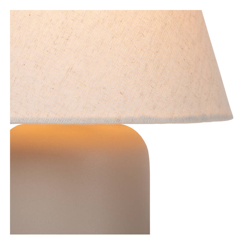 Image of Lucide Macia Ceramic Table Lamp