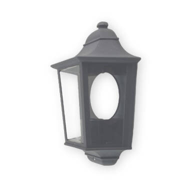 Image of Edit Coastal Riviera Half Lantern Outdoor Wall Light