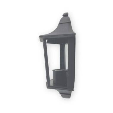 Image of Edit Coastal Riviera Half Lantern Outdoor Wall Light