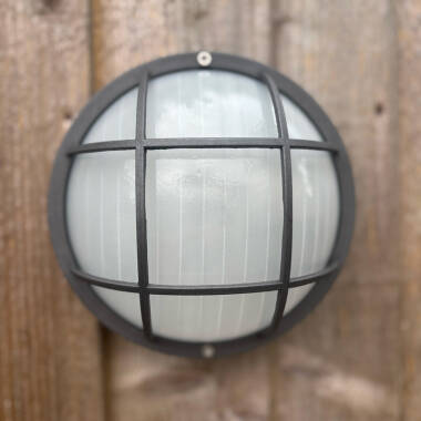 Image of Edit Coastal Lulworth Outdoor Round Bulkhead Wall Light