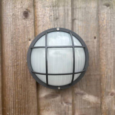 Image of Edit Coastal Lulworth Outdoor Round Bulkhead Wall Light