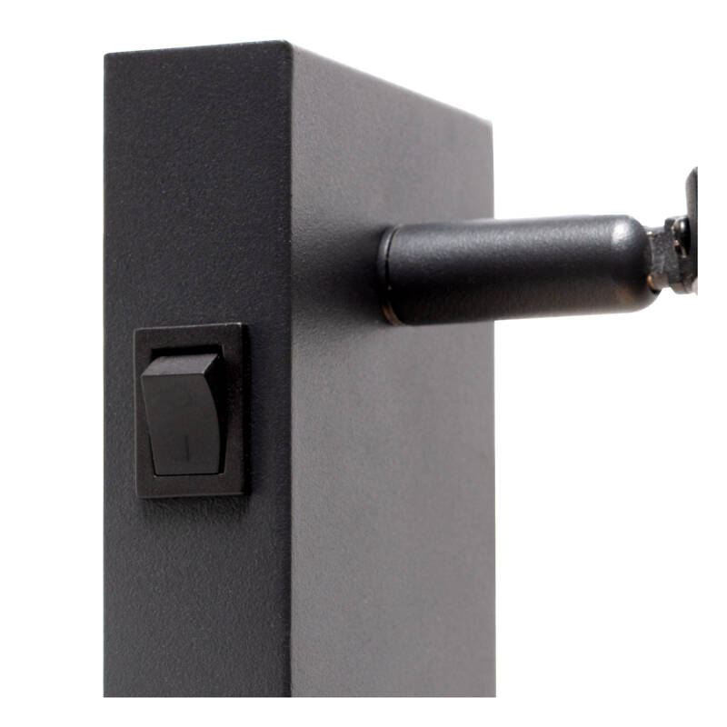 Image of Lucide Upton Glass Single Wall Spotlight
