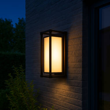 Image of Edit Andros LED Outdoor Flush Wall Light