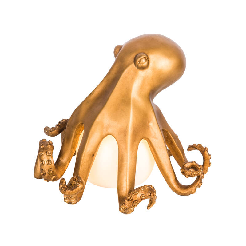 Image of Edit Dave USB Rechargeable LED Octopus Table Lamp