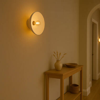 Image of Westport Carter Ceramic Flush Wall Light