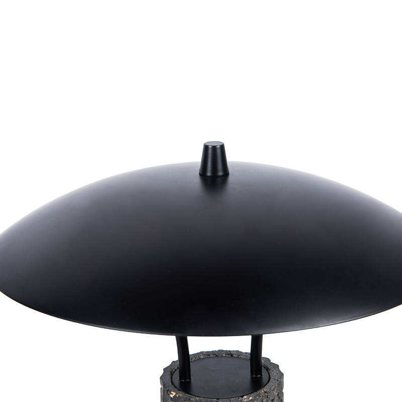 Image of Westport Isobelle Travertine Stone LED Table Lamp
