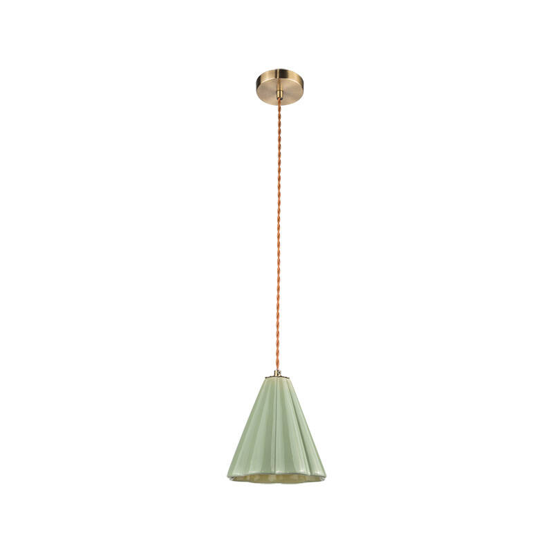 Image of Edit Iris Ceramic Ceiling Pendant Light