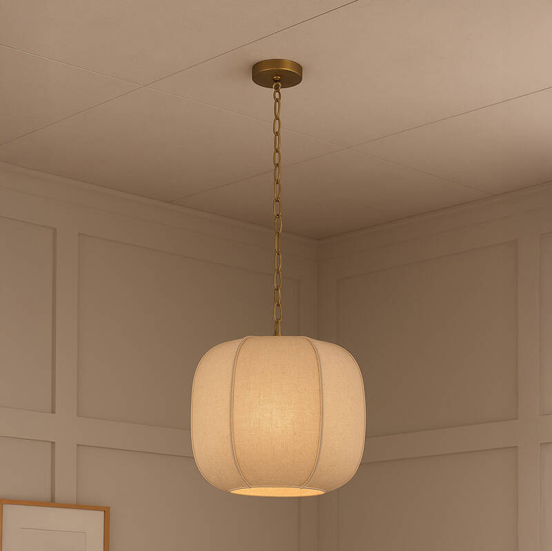 Image of Khudi & Khora Reed Ceiling Pendant Light