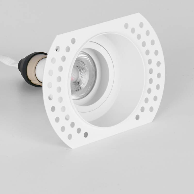 Image of Envirolight Round Plaster-In Trimless IP65 Fire Rated Fixed Downlight