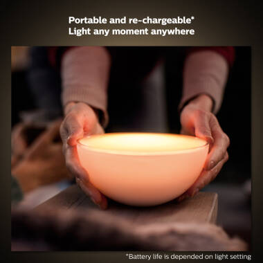 Image of Philips Hue Go LED Smart Rechargeable and Portable Table Light