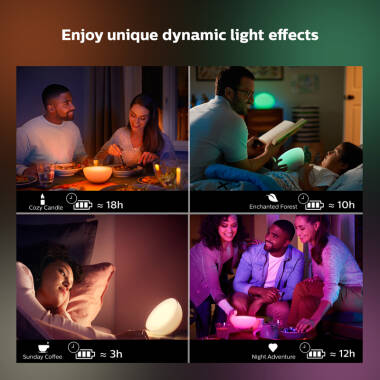 Image of Philips Hue Go LED Smart Rechargeable and Portable Table Light