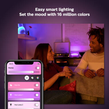 Image of Philips Hue Go LED Smart Rechargeable and Portable Table Light