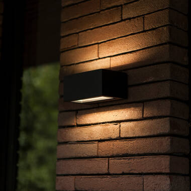 Image of Lutec Gemini 88 LED Outdoor Up & Down Wall Light