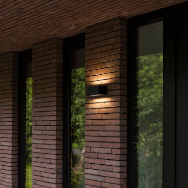 Image of Lutec Gemini 88 LED Outdoor Up & Down Wall Light