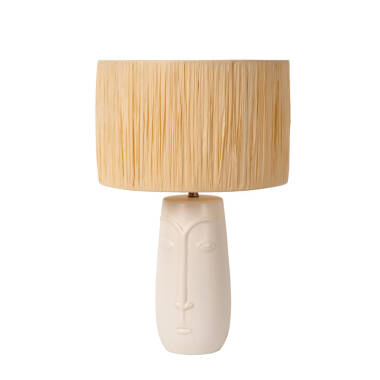 Image of Lucide Viso Ceramic Table Lamp