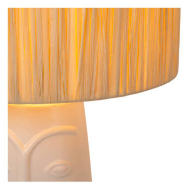 Image of Lucide Viso Ceramic Table Lamp