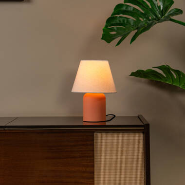Image of Lucide Macia Ceramic Table Lamp