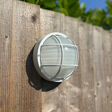 Image of Edit Coastal Pier Outdoor Round Bulkhead Wall Light