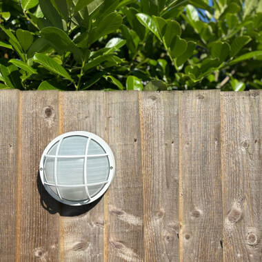 Image of Edit Coastal Pier Outdoor Round Bulkhead Wall Light
