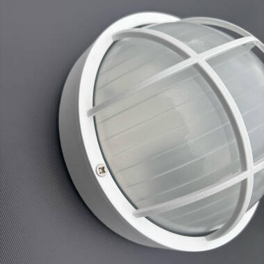 Image of Edit Coastal Pier Outdoor Round Bulkhead Wall Light