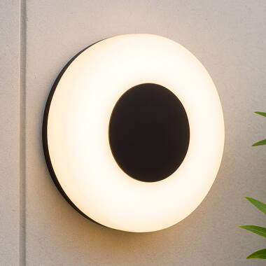 Image of Edit Lemnos 160 LED Outdoor Flush Wall Light
