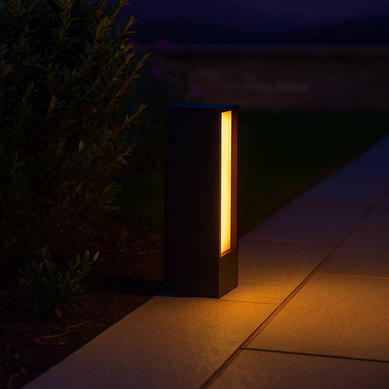 Image of EasyFit Core 12v Garden Lights - Camellia LED Outdoor Pathway Bollard Light