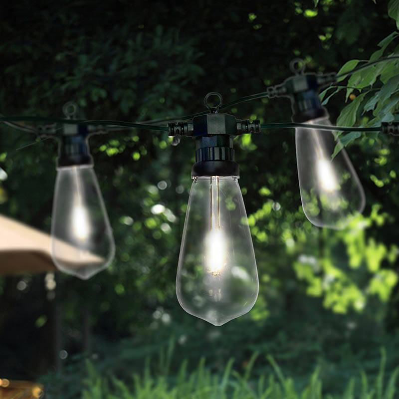 Image of 12V Golf Ball LED Festoon Lights - 10 Lights