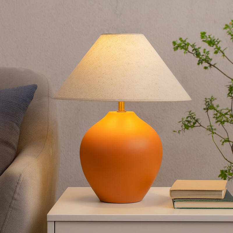 Image of Khudi & Khora Earth Ceramic Table Lamp