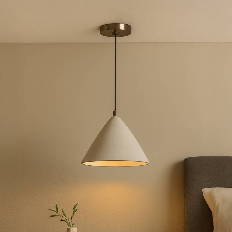 Image of Khudi & Khora Arty Ceramic Ceiling Pendant Light