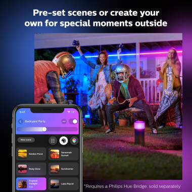 Image of Philips Hue 2M Outdoor Multi Colour Smart LED Strip