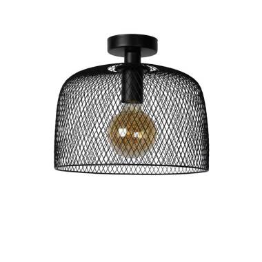 Image of Lucide Mesh Semi-Flush Ceiling Light