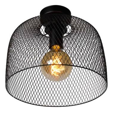Image of Lucide Mesh Semi-Flush Ceiling Light