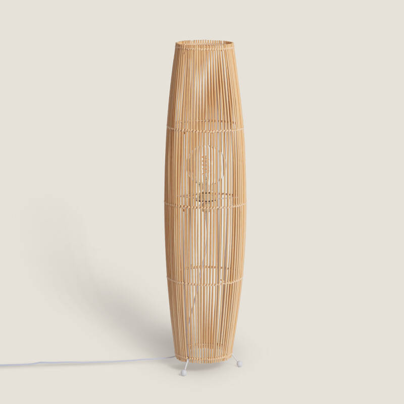 Image of Edit Komu Bamboo Floor Lamp