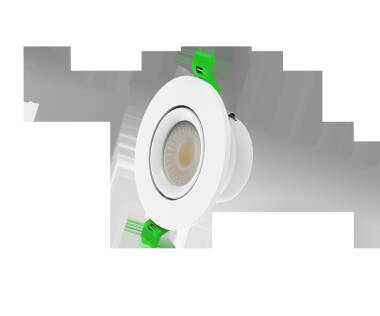 Image of Envirolight Versatile 8W CCT Dimmable LED IP65 Adjustable Downlight