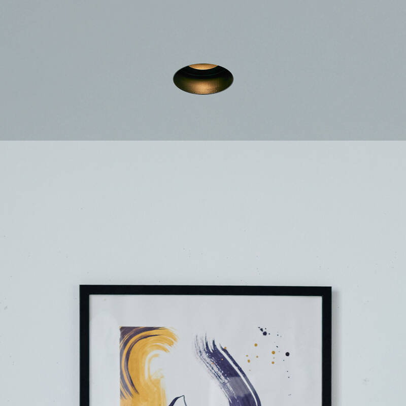 Image of Envirolight Round Plaster-In Trimless IP65 Fire Rated Fixed Downlight