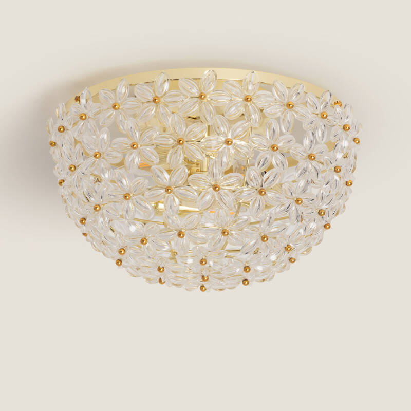 Image of Edit Posie Flush Ceiling Light