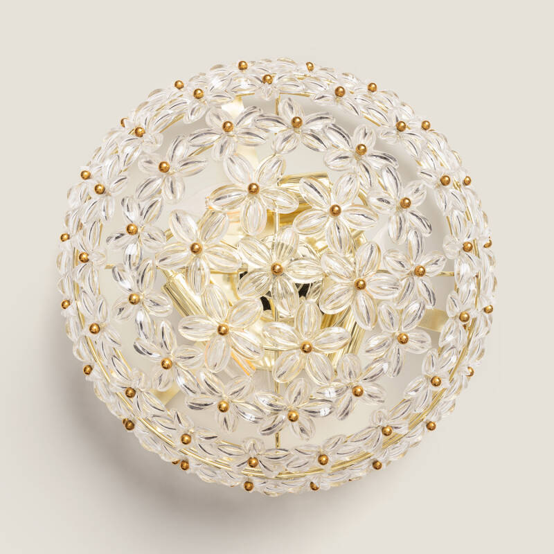 Image of Edit Posie Flush Ceiling Light