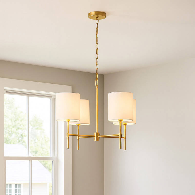 Image of Wisteria Ava 4 Arm Ceiling Pendant Light