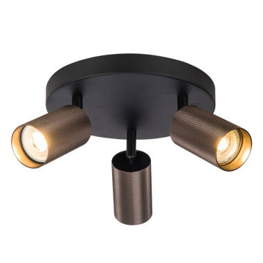 Image of Westport Moto Knurl 3 Light Spotlight Plate