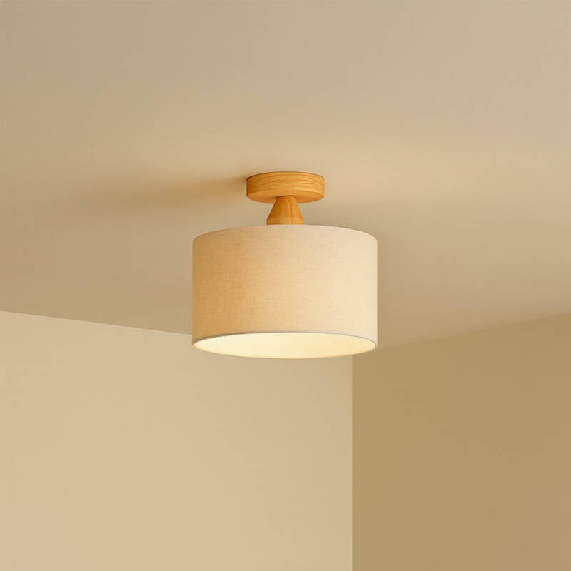 Image of Edit Rustic Semi-Flush Ceiling Light
