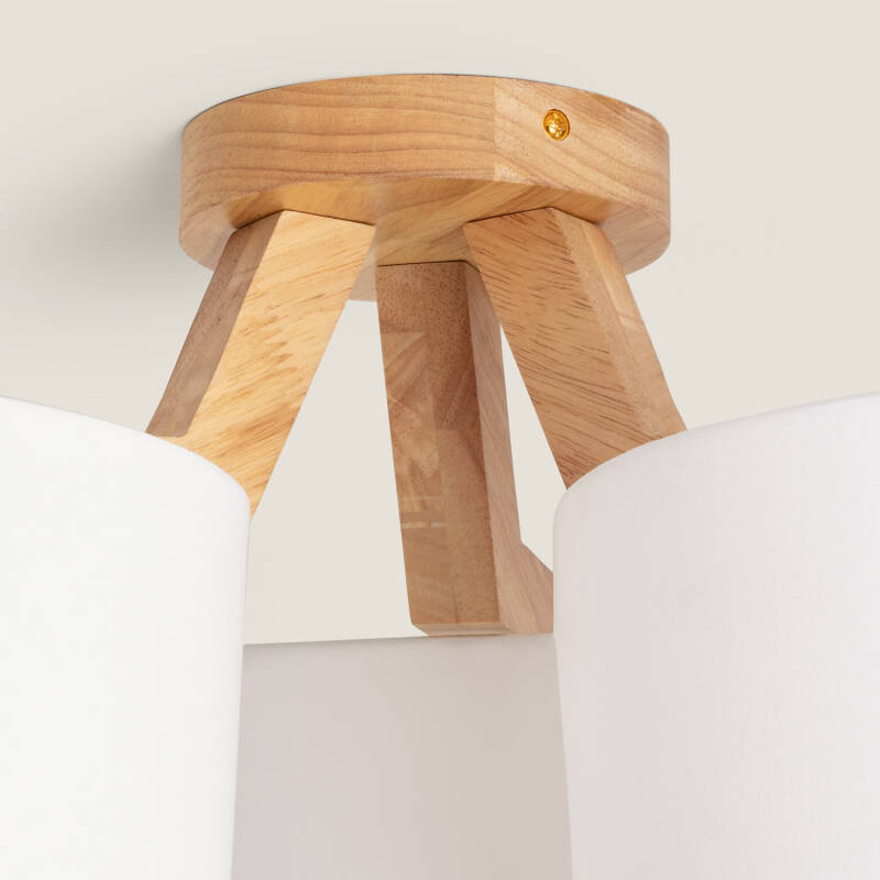 Image of Edit Cedar Semi-Flush Ceiling Light