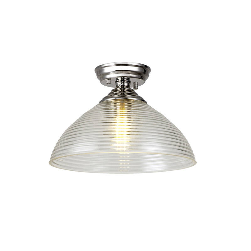 Image of Campden Glass Semi-Flush Ceiling Light