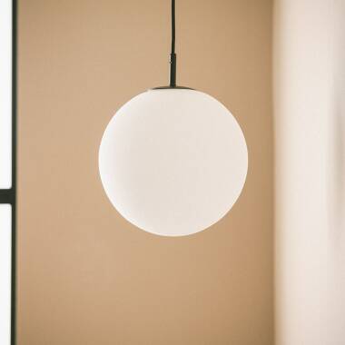 Image of Edit Logan 300 Glass Ceiling Pendant Light