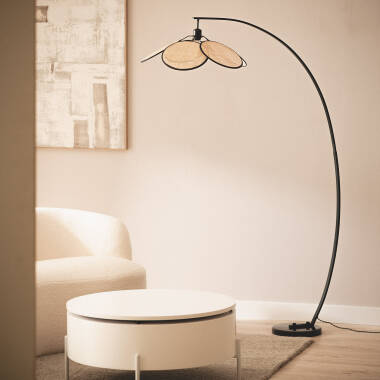 Edit Nirvana Rattan Floor Lamp